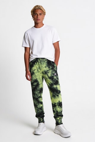 Broek tie and dye - Groen en Zwart