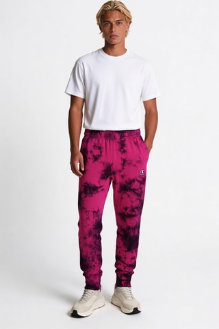Broek tie and dye - Paars en Zwart