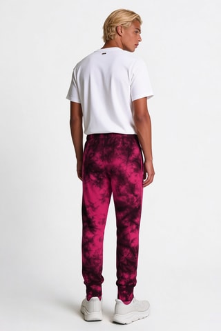 Broek tie and dye - Paars en Zwart