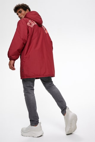 Parka met Capuchon - Rood