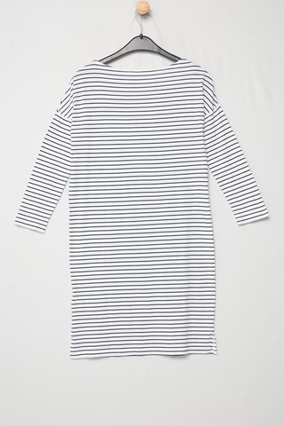 Trui-jurk - Wit en Blauw