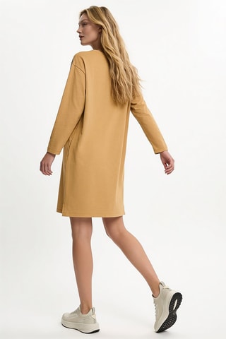 Trui-jurk - Beige