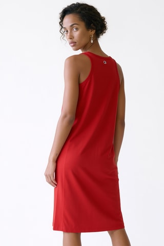 Rechte Jurk - Rood