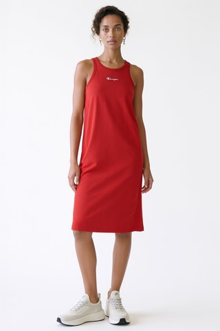 Rechte Jurk - Rood