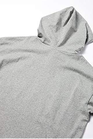 Sweaterjurk met Capuchon - Gemêleerd Grijs