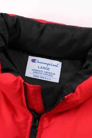 Gewatteerde Jas - Rood