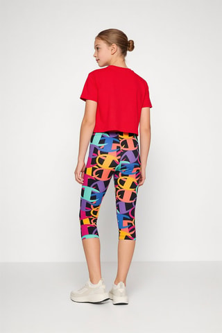 T-shirt cropped - Rood