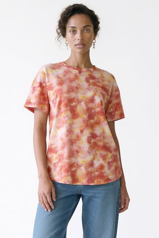 T-shirt tie and dye - Oranje