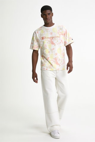 T-shirt tie and dye - Oranje