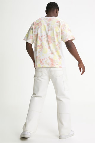 T-shirt tie and dye - Oranje