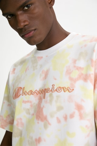 T-shirt tie and dye - Oranje
