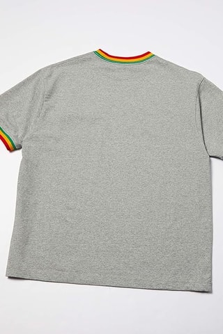 T-shirt regular - Gemêleerd Lichtgrijs
