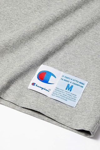 T-shirt regular - Gemêleerd Lichtgrijs