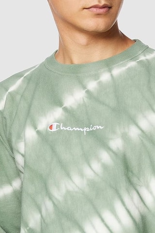 T-shirt regular tie and dye - Kaki