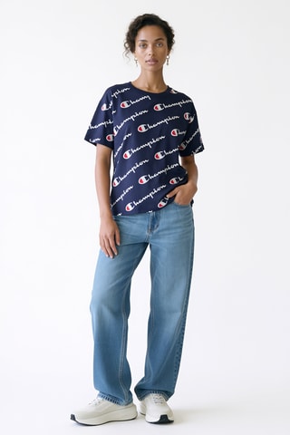 T-shirt - Marineblauw