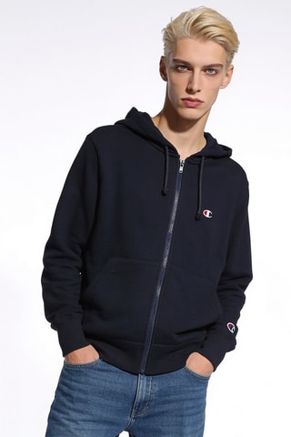 Sweater met capuchon - Marineblauw