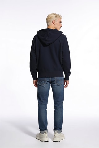 Sweater met capuchon - Marineblauw
