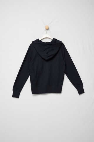 Sweater met capuchon - Marineblauw