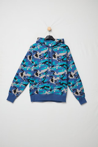 Sweater met capuchon - Blauw