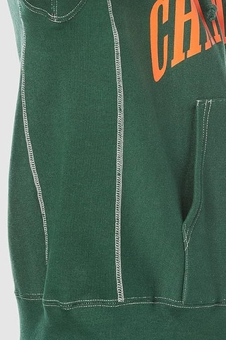 Sweater met capuchon - Donkergroen