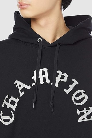 Sweater met capuchon - Zwart