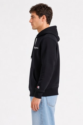 Sweater met capuchon - Zwart