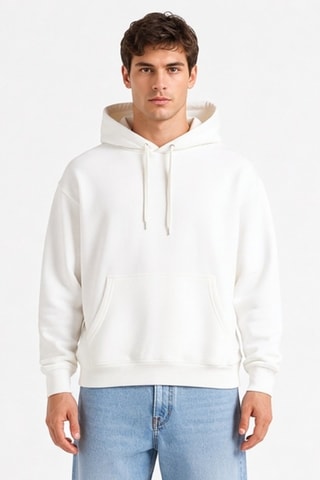 Sweater met capuchon - Wit
