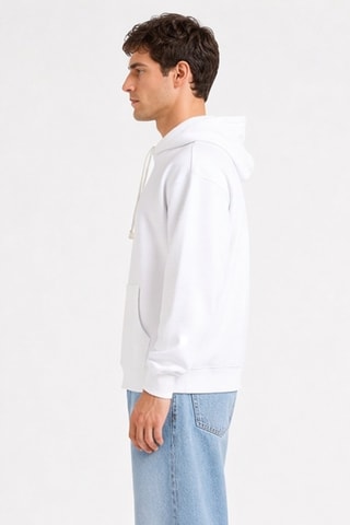 Sweater met capuchon - Wit