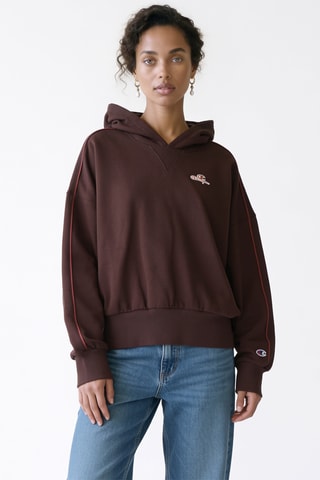 Sweater met capuchon - Bruin