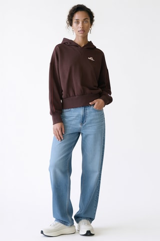 Sweater met capuchon - Bruin