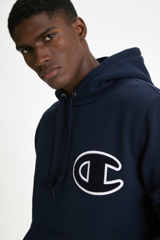 Sweater met capuchon - Marineblauw