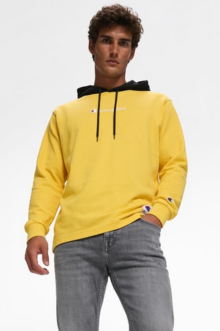 Sweat à capuche - Jaune