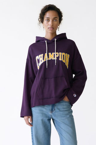 Sweater met capuchon - Paars