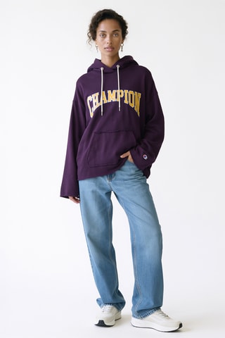 Sweater met capuchon - Paars