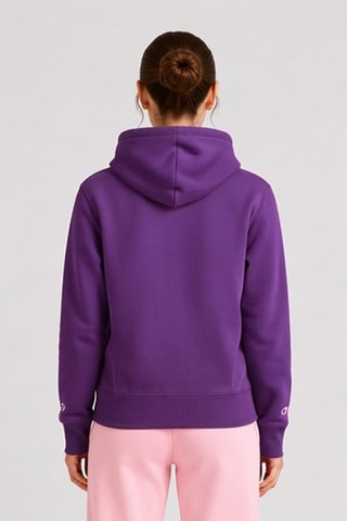 Sweater met capuchon - Paars