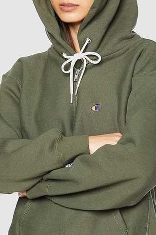Sweater met capuchon - Groen
