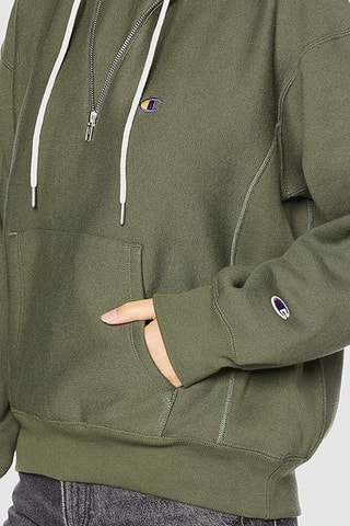 Sweater met capuchon - Groen