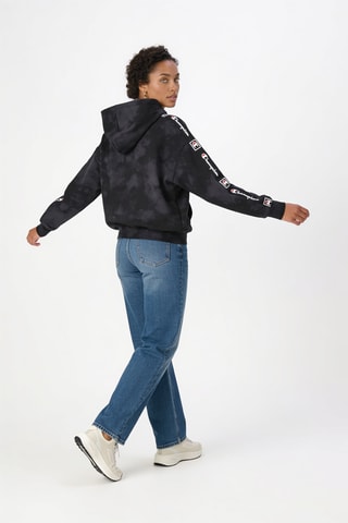 Sweater Tie and Dye- Zwart