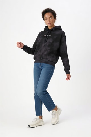 Sweater Tie and Dye- Zwart