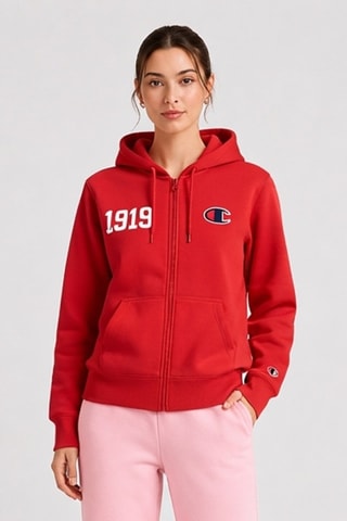Sweater met capuchon - Rood