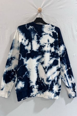 Sweater Tie and Dye- Donkerblauw