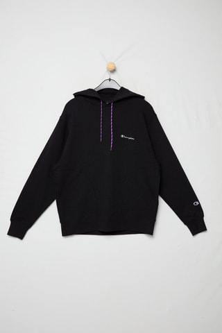 Sweater met capuchon - Zwart