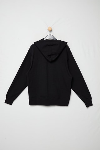 Sweater met capuchon - Zwart