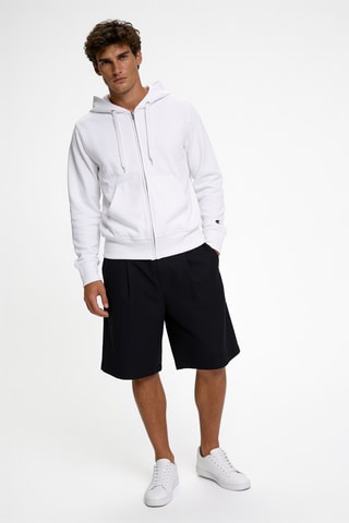 Sweater met capuchon - Wit
