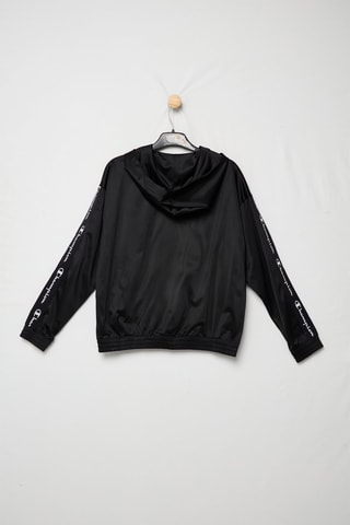 Sweater met capuchon - Zwart