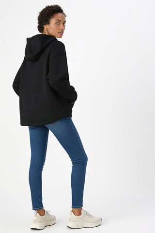 Sweater met capuchon - Zwart