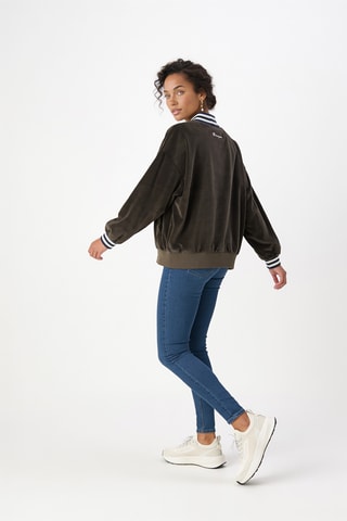Velours Sweater - Zwart