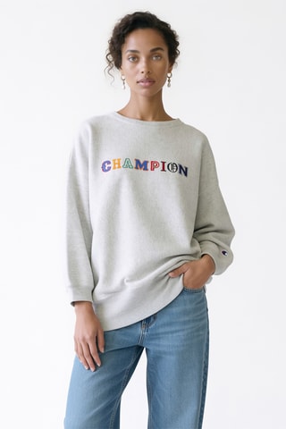 Sweater - Gemêleerd Lichtgrijs