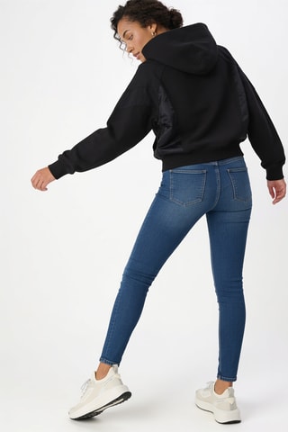 Sweater met capuchon - Zwart
