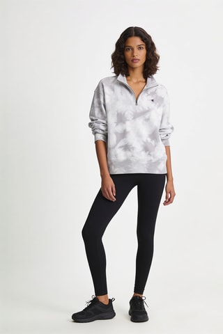 Sweater Tie and Dye- Wit en Lichtgrijs